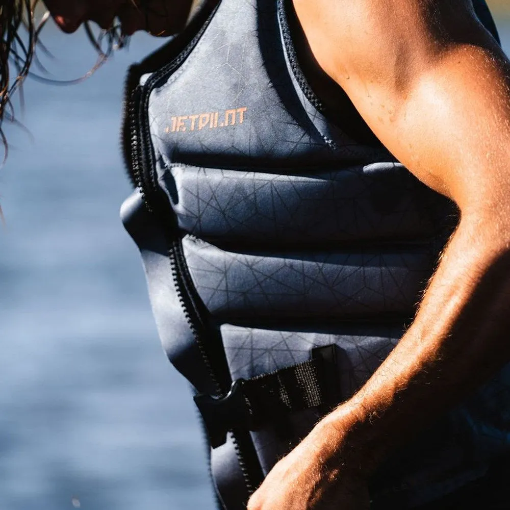 2024 Jetpilot Freeride Fe Mens Neo Vest - Charcoal