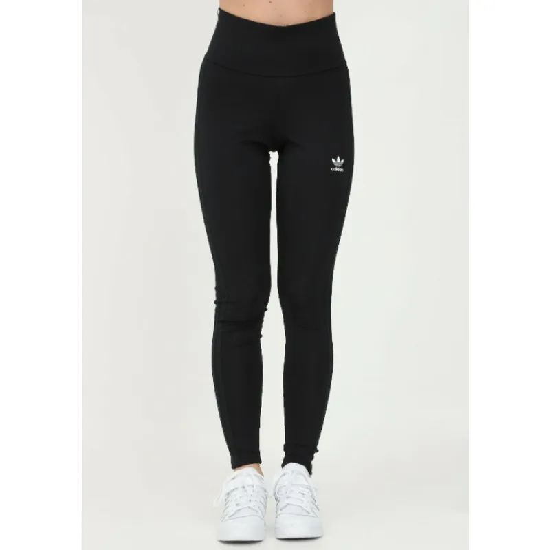 ADIDAS ORIGINALS Women's Adicolor Classics Tonal Leggings XS Black 3-Stripes NWT