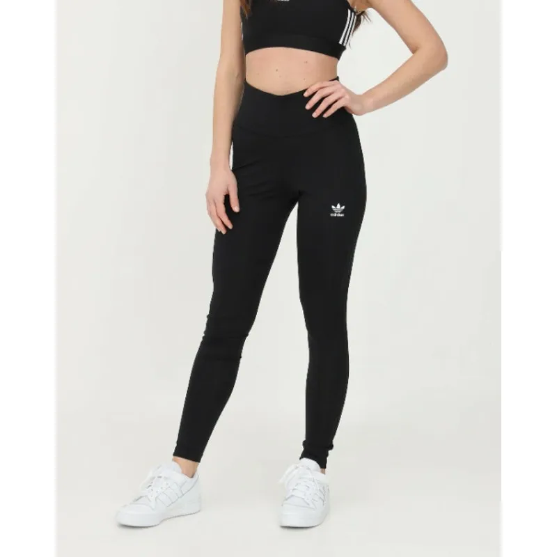 ADIDAS ORIGINALS Women's Adicolor Classics Tonal Leggings XS Black 3-Stripes NWT