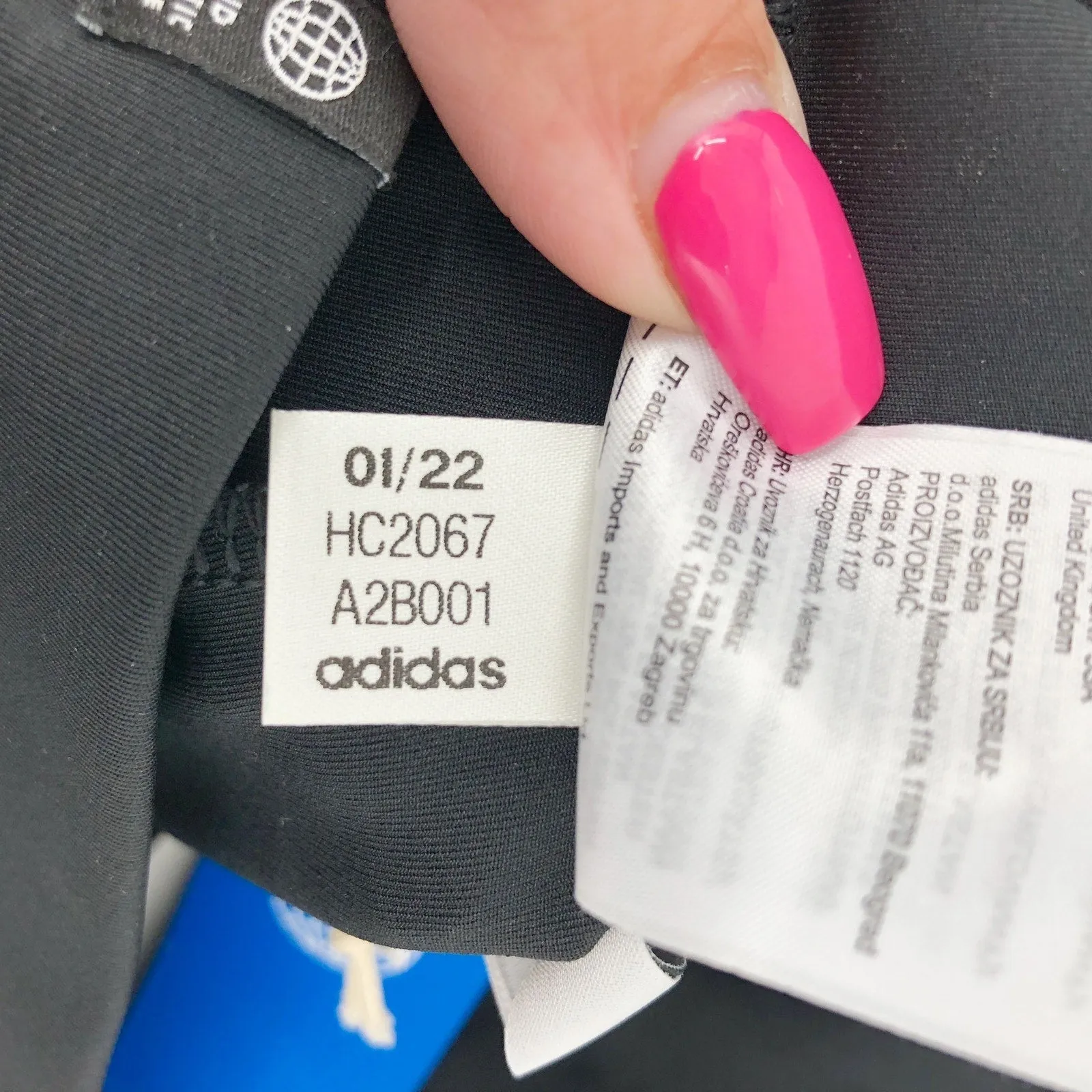 ADIDAS ORIGINALS Women's Adicolor Classics Tonal Leggings XS Black 3-Stripes NWT