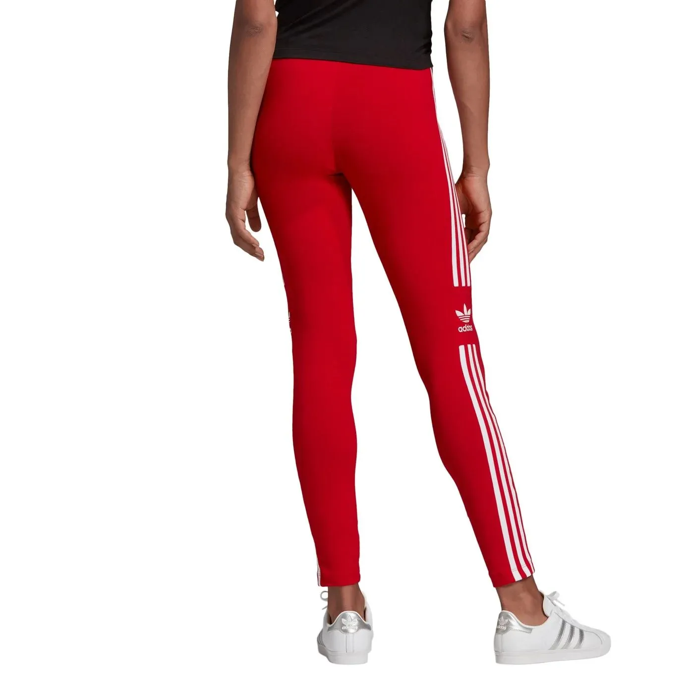 Adidas Trefoil Women's Tights Red