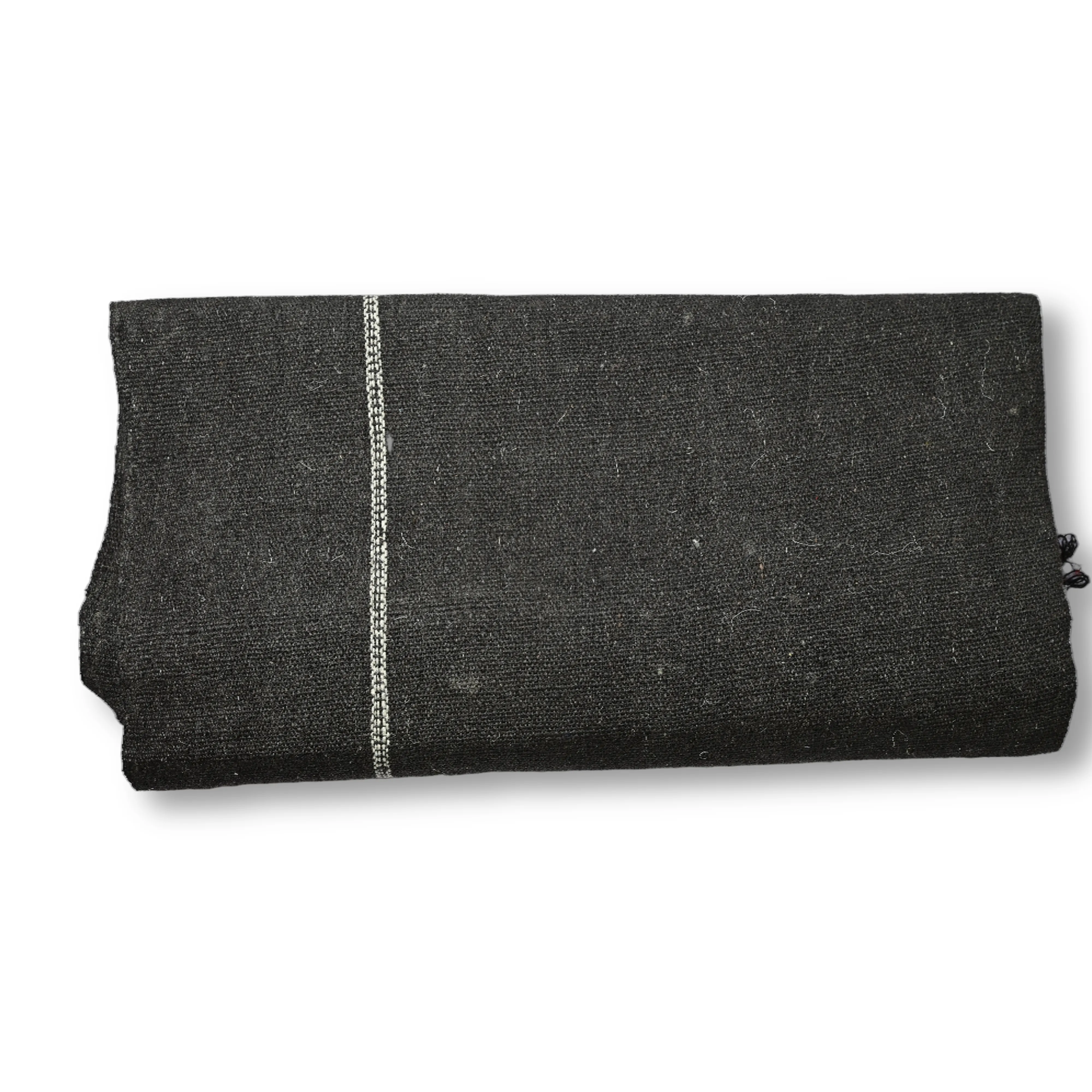 AHILYADEVI SHG Black Shawl, Made By Natural Sheep Wool, Traditional Item, Pack Of 1 No, 10ft