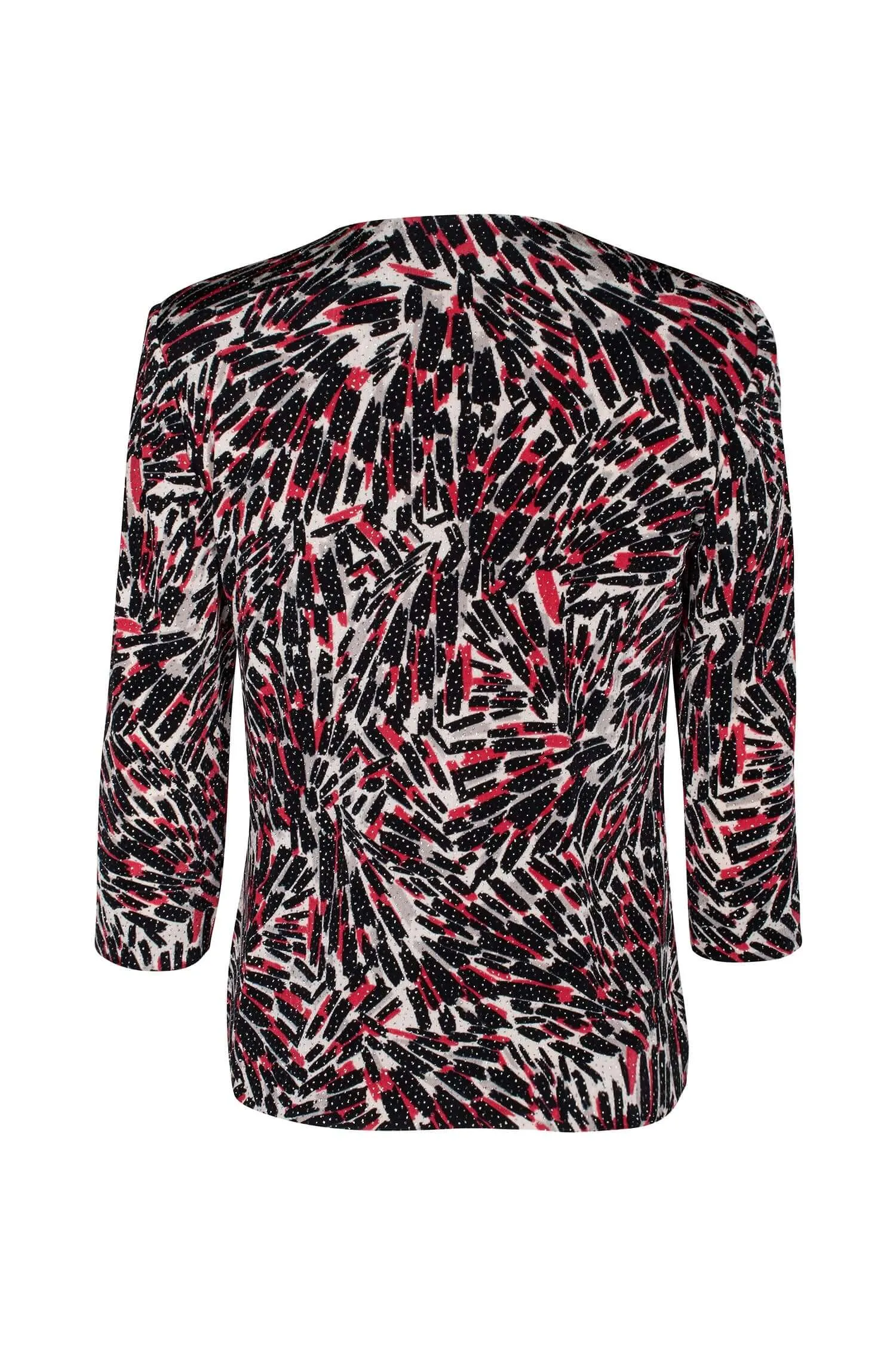 Alex Evenings V-Neck Sleeveless Embellished Jersey Top with Matching Jacket
