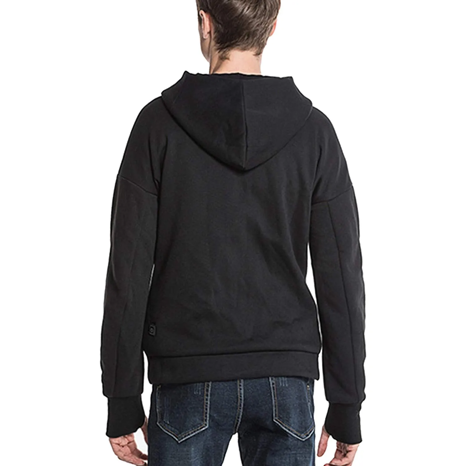 Anniou Mens Heated Hoodie Jacket