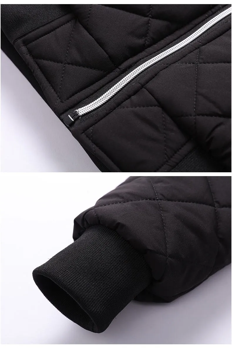 Antonios Winter Slim Fit Cotton Jacket Men