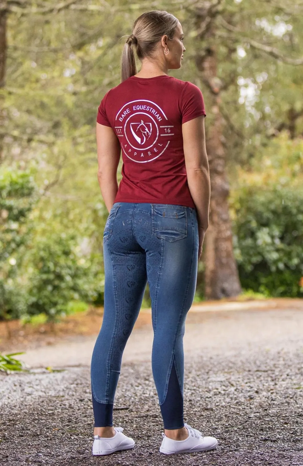 BARE Equestrian Heritage Denim Breeches
