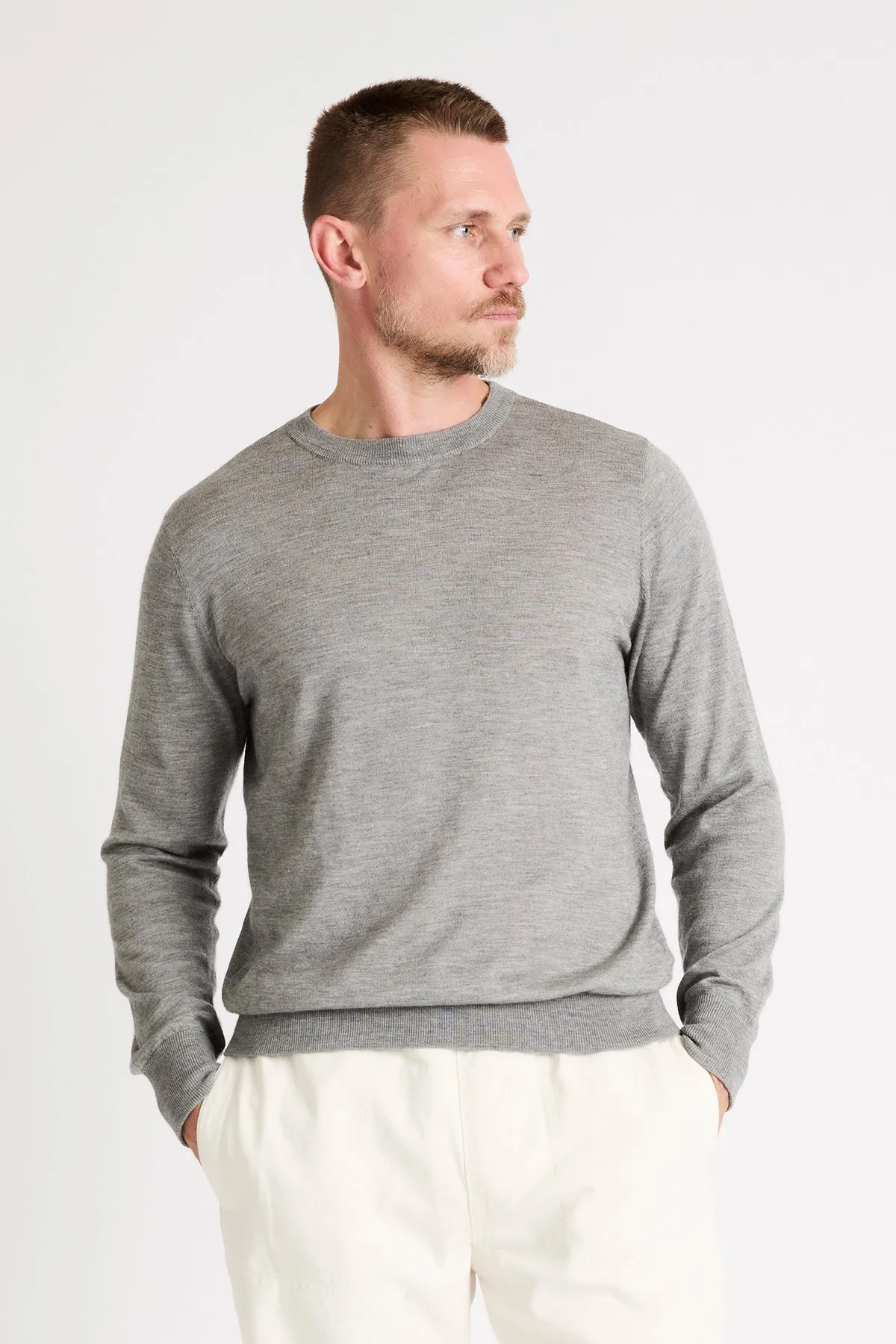   Beryll Enzo Cashmere Sweater | Foggy