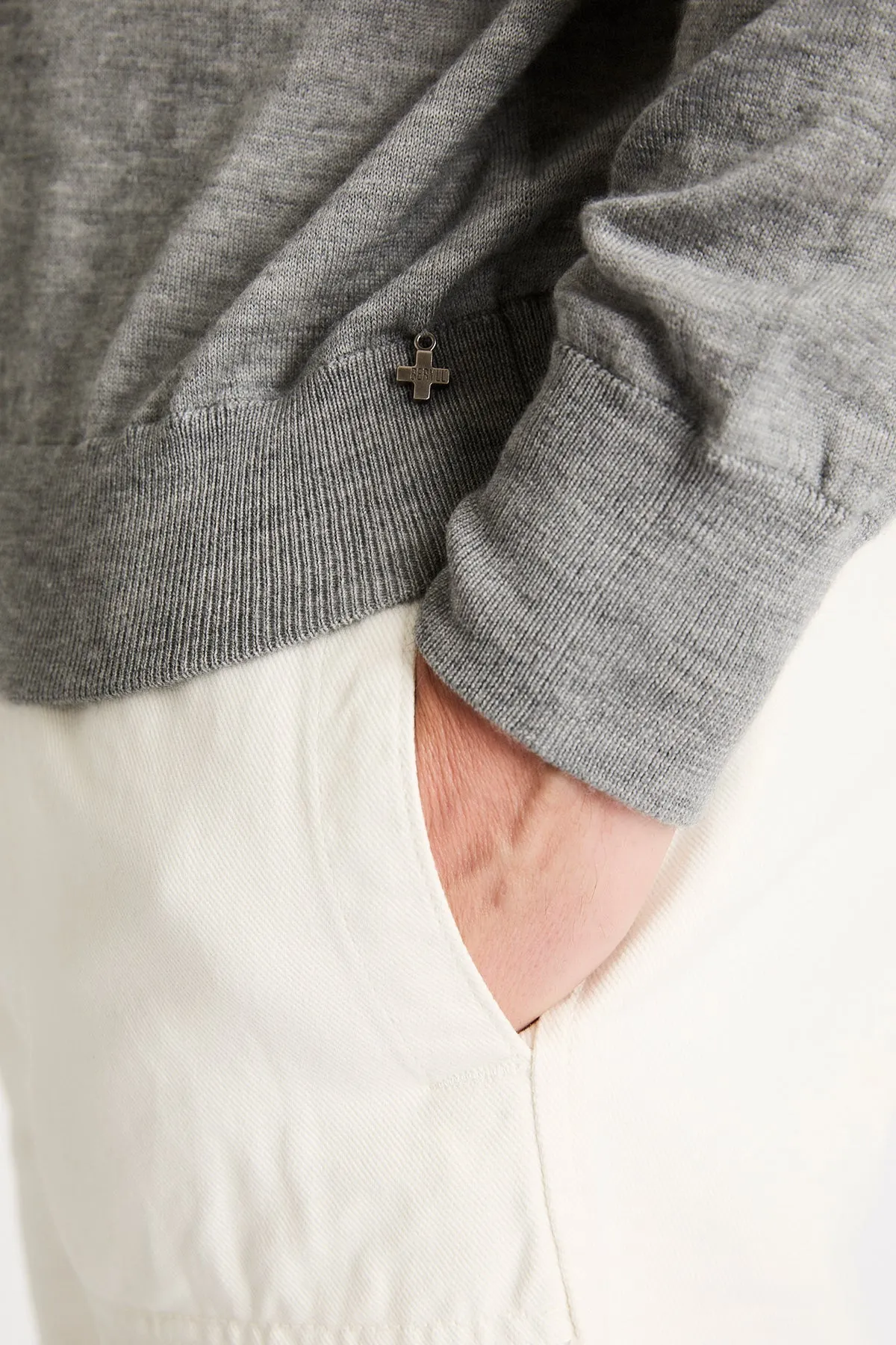   Beryll Enzo Cashmere Sweater | Foggy