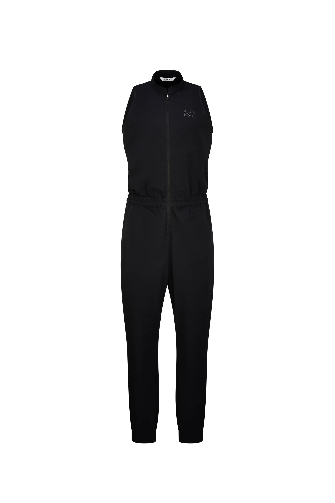 Black Women's Sleeveless Jumpsuit