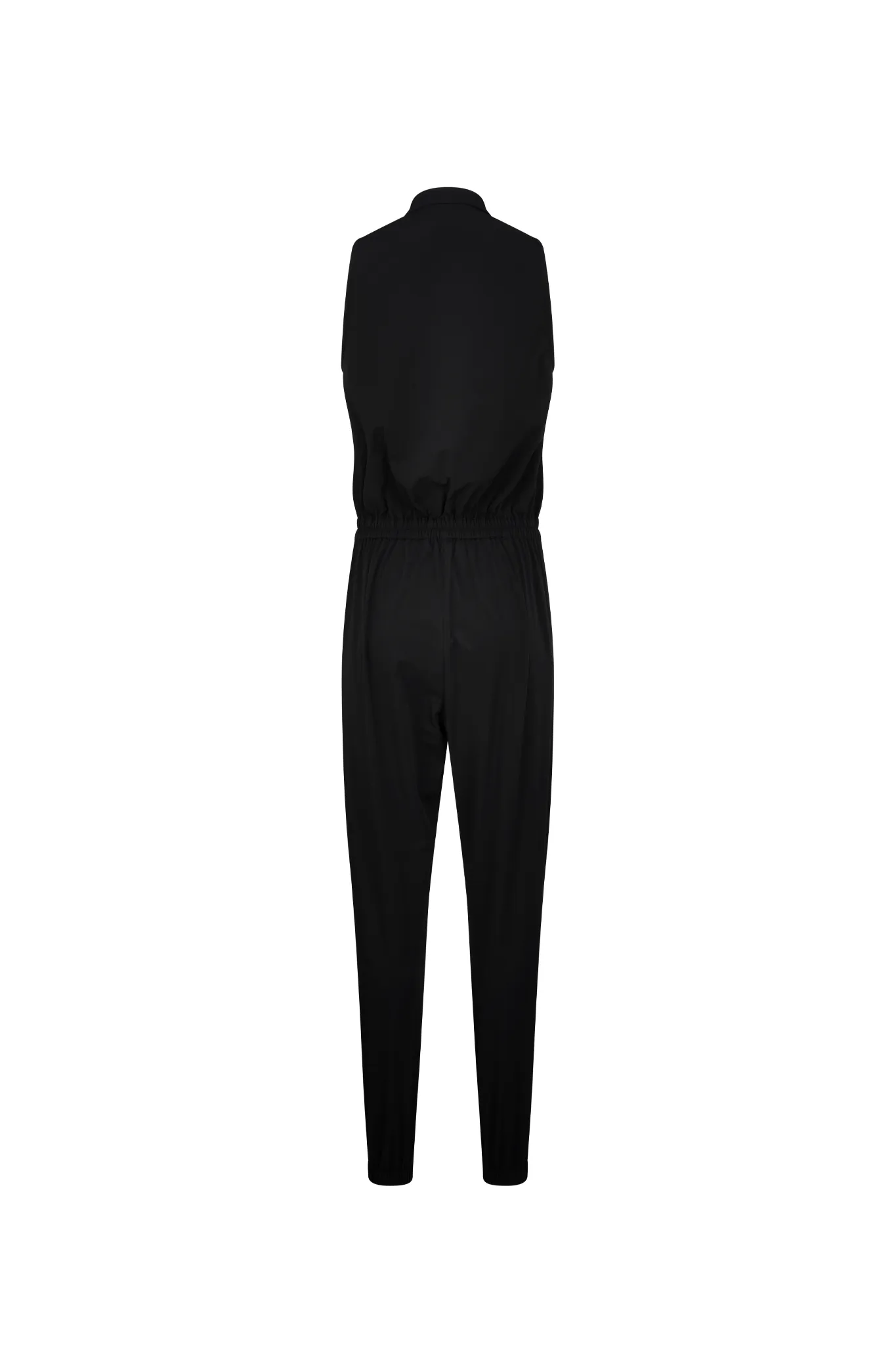 Black Women's Sleeveless Jumpsuit