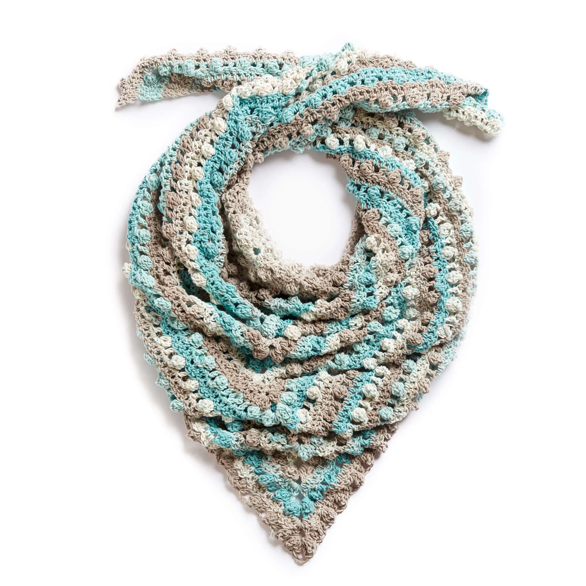 Caron Make A Point Crochet Shawl