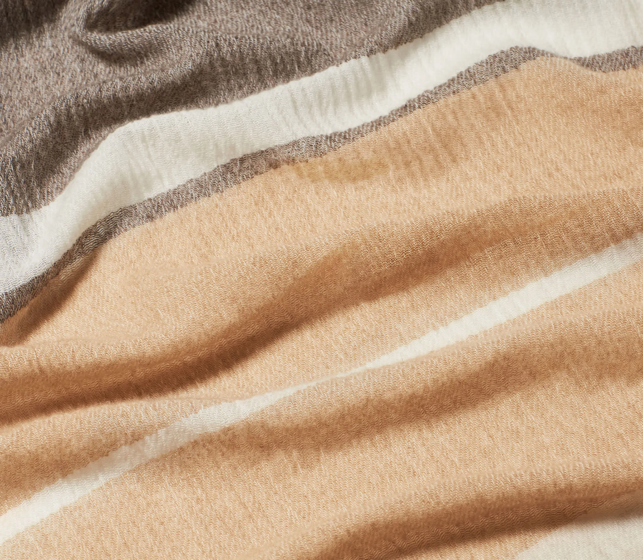 Cashmere Stripe Throw