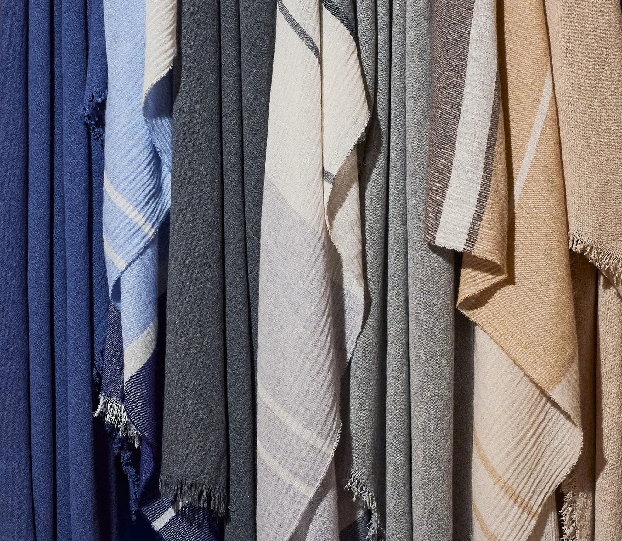 Cashmere Stripe Throw