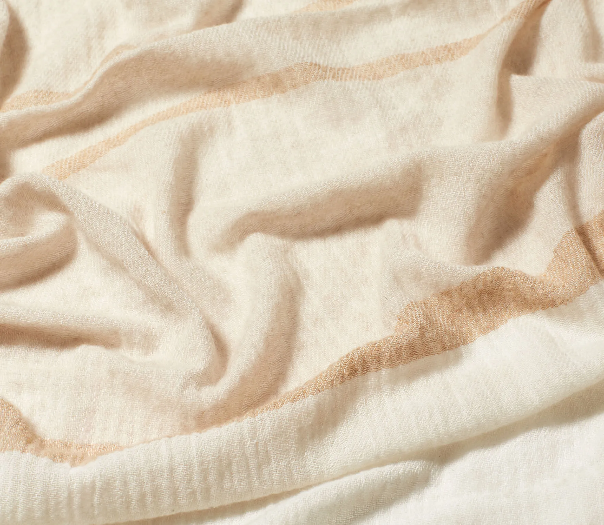 Cashmere Stripe Throw