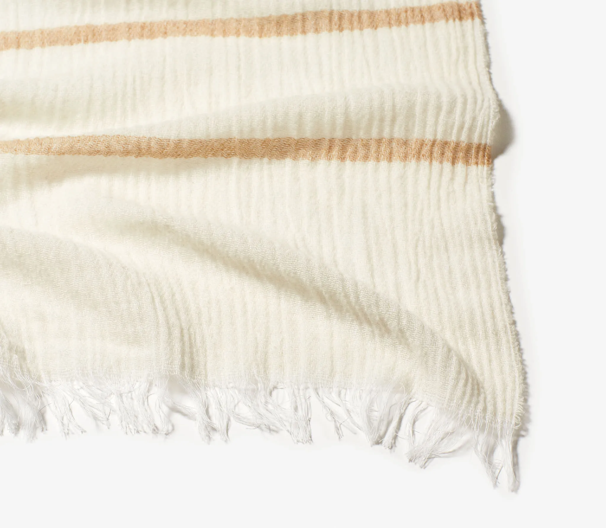 Cashmere Stripe Throw