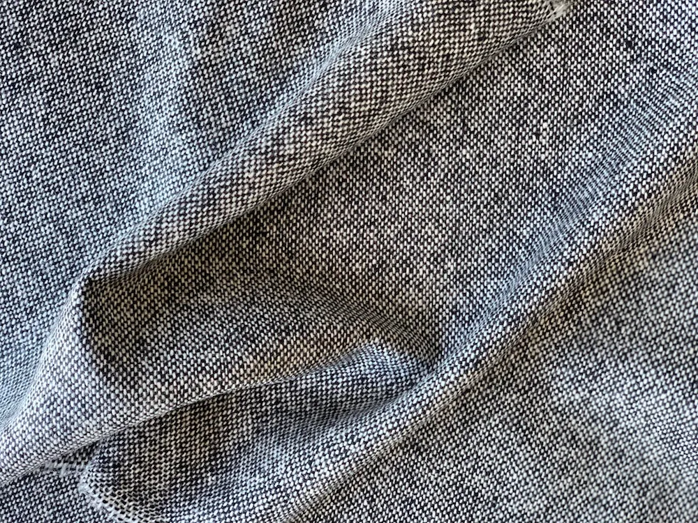 Classic Salt & Pepper Wool Tweed (Made in Ireland)