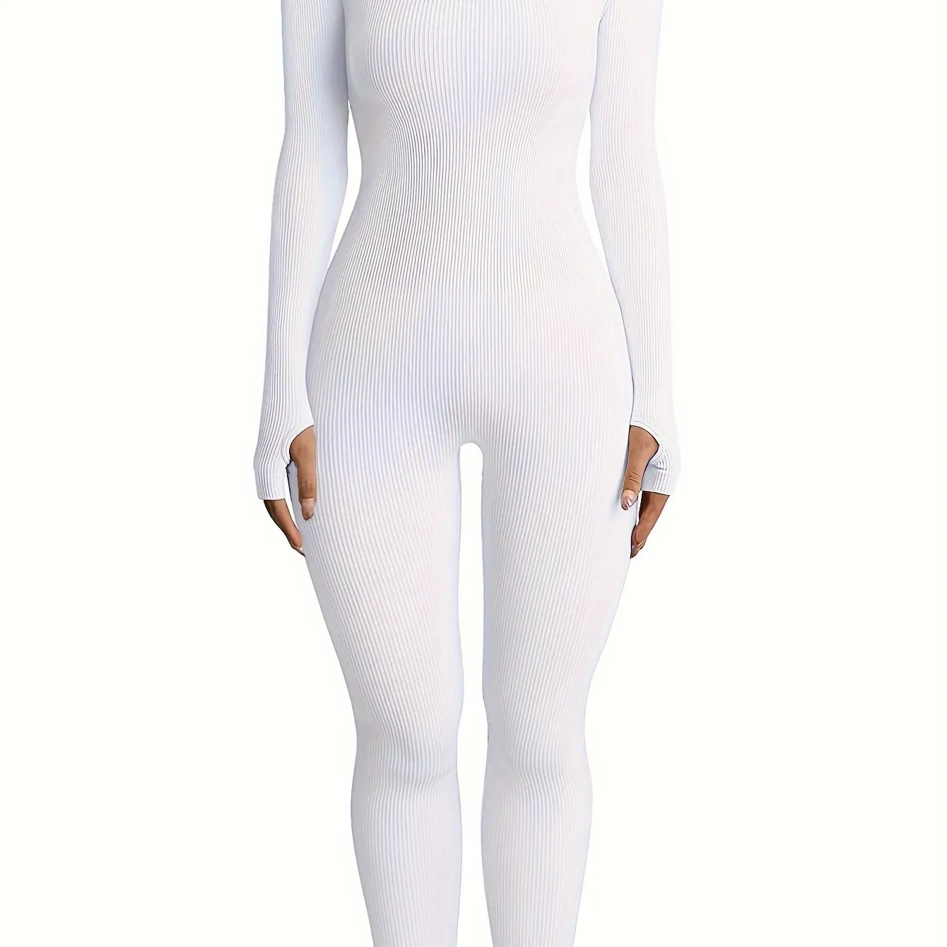 Cozy Ribbed Jumpsuit Stay stylishly comfortable all day