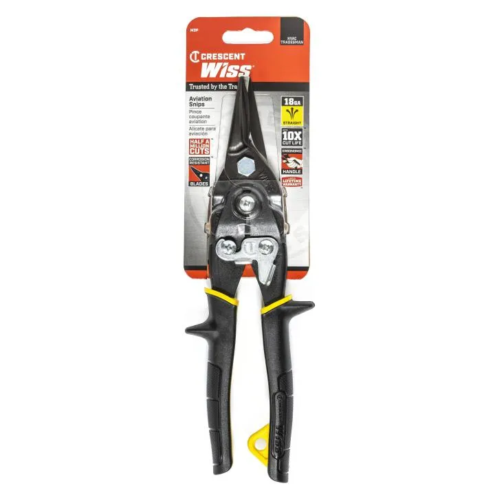 Crescent Wiss M3P 9-3/4" Compound Action Straight, Left and Right Cut Snips