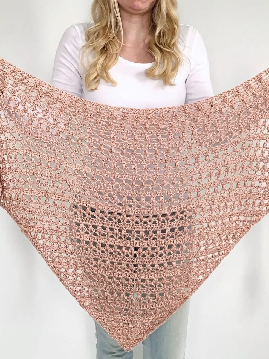 Crochet Kit - Vintage Tulip Shawl