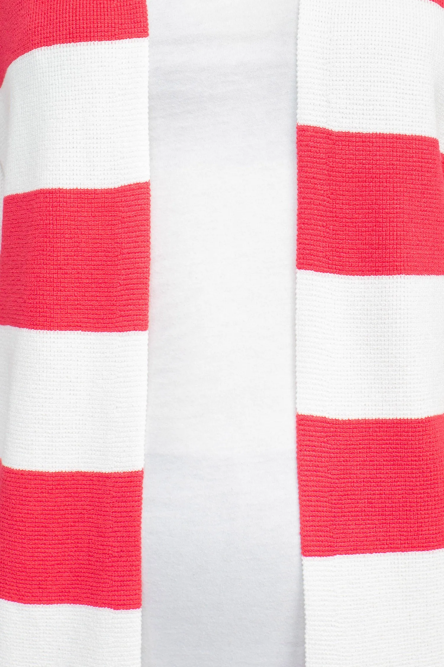 Cyrus Open Front Long Sleeve Stripe Pattern Knit Jacket