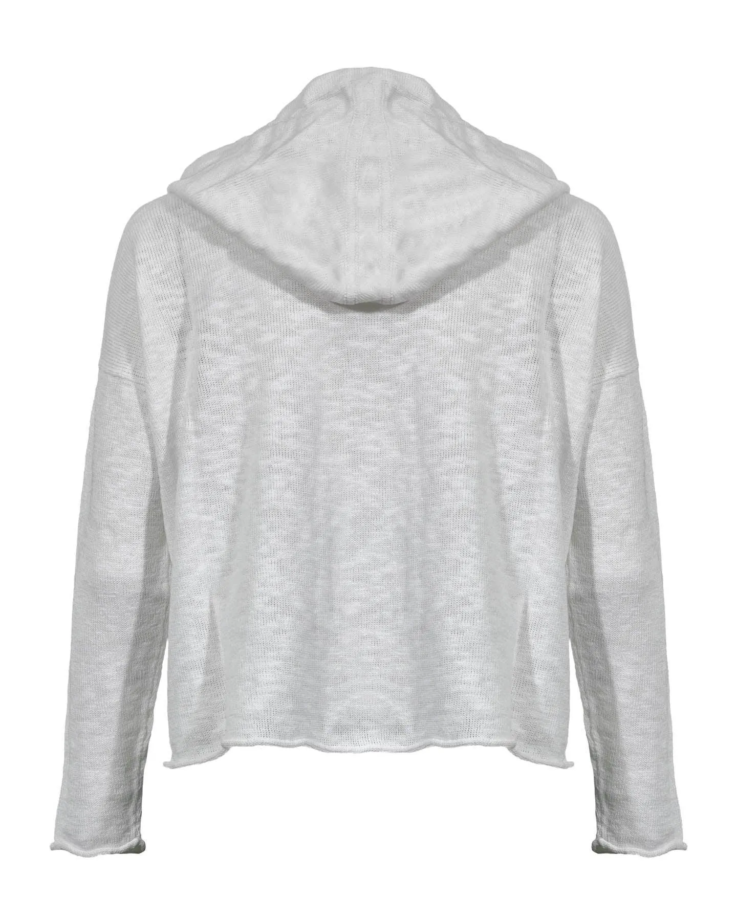 Eileen Fisher Organic Cotton Linen Slub Hooded Top