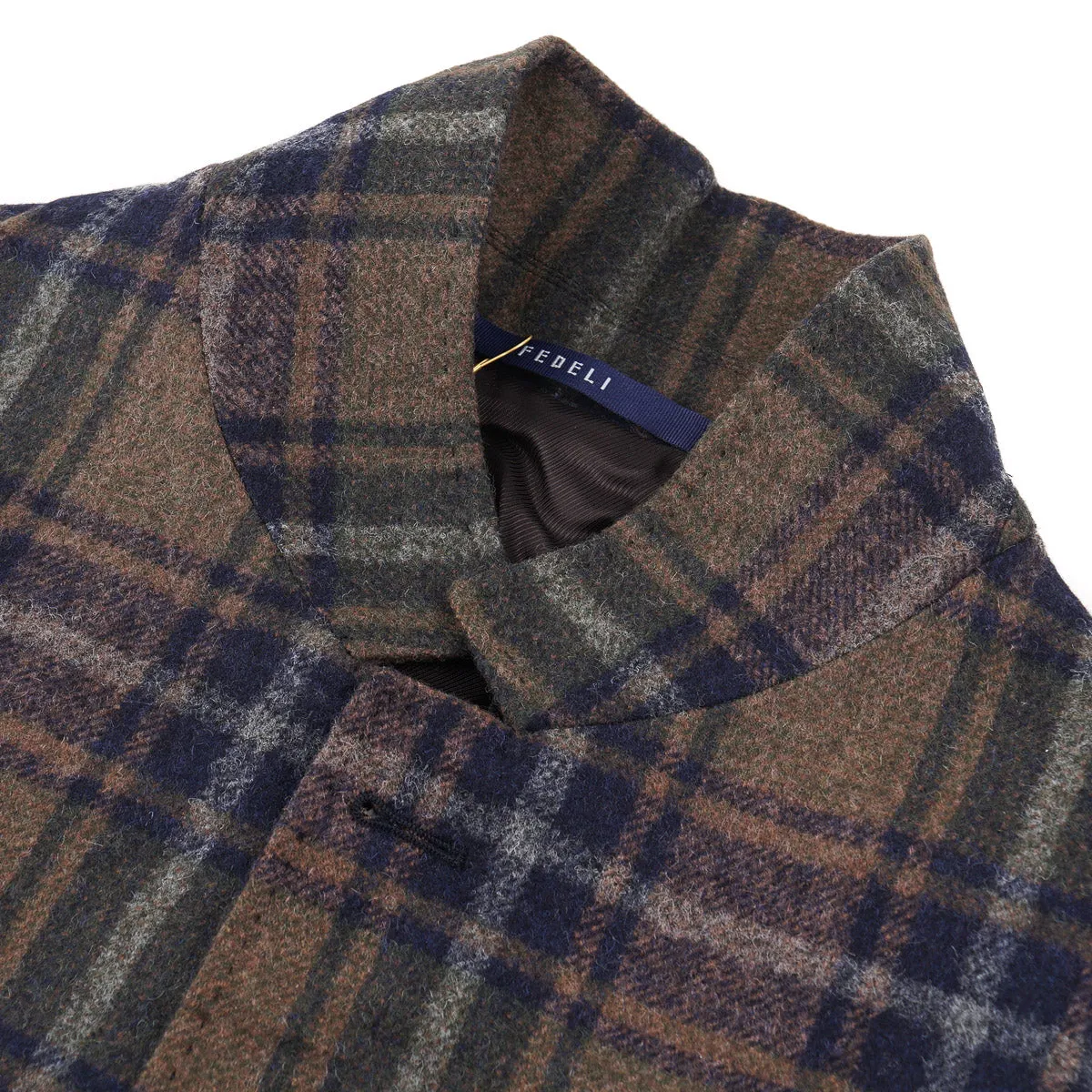 Fedeli Unstructured Alpaca-Wool Blazer