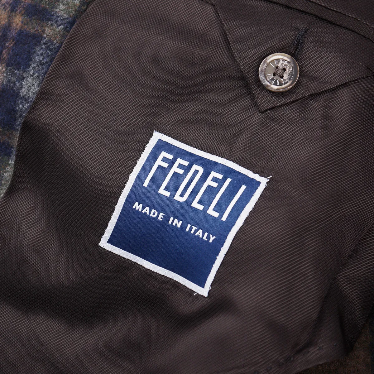 Fedeli Unstructured Alpaca-Wool Blazer
