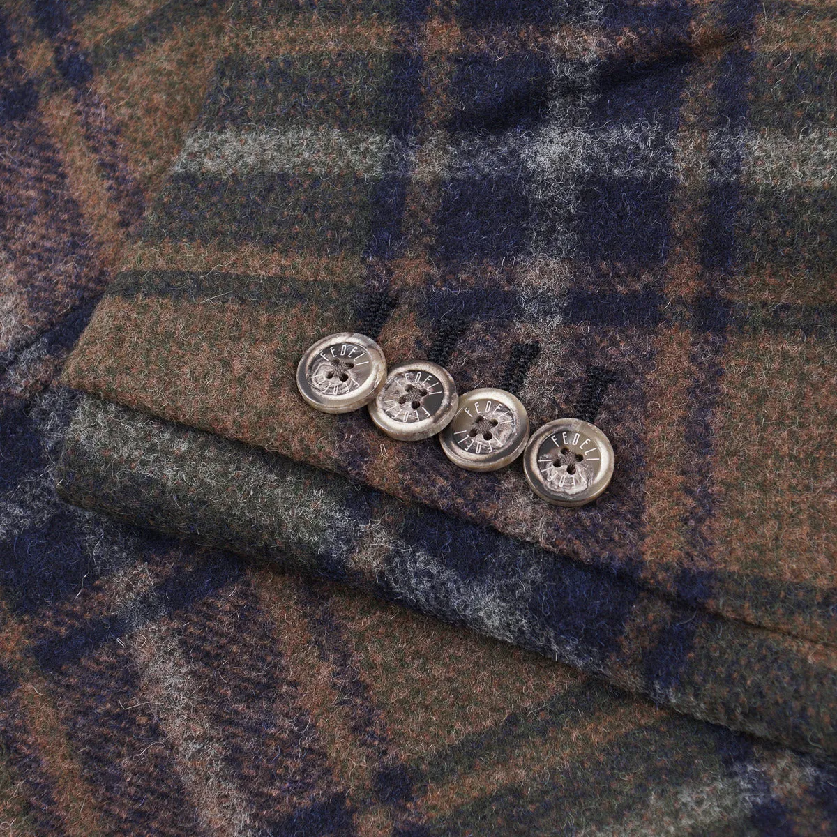 Fedeli Unstructured Alpaca-Wool Blazer