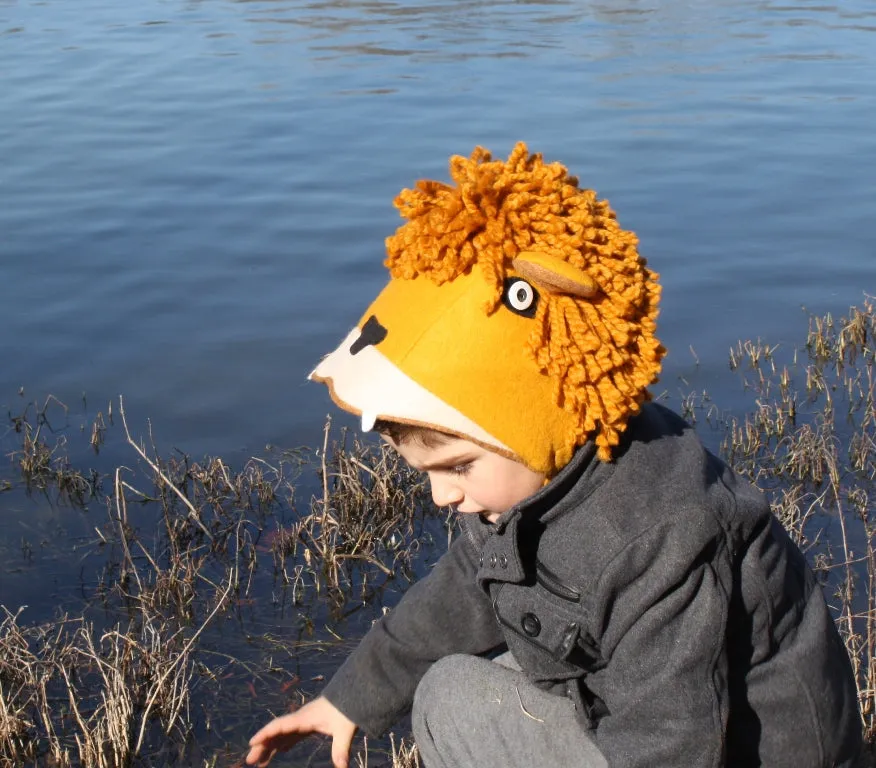 Ferocious Felt Lion Hat