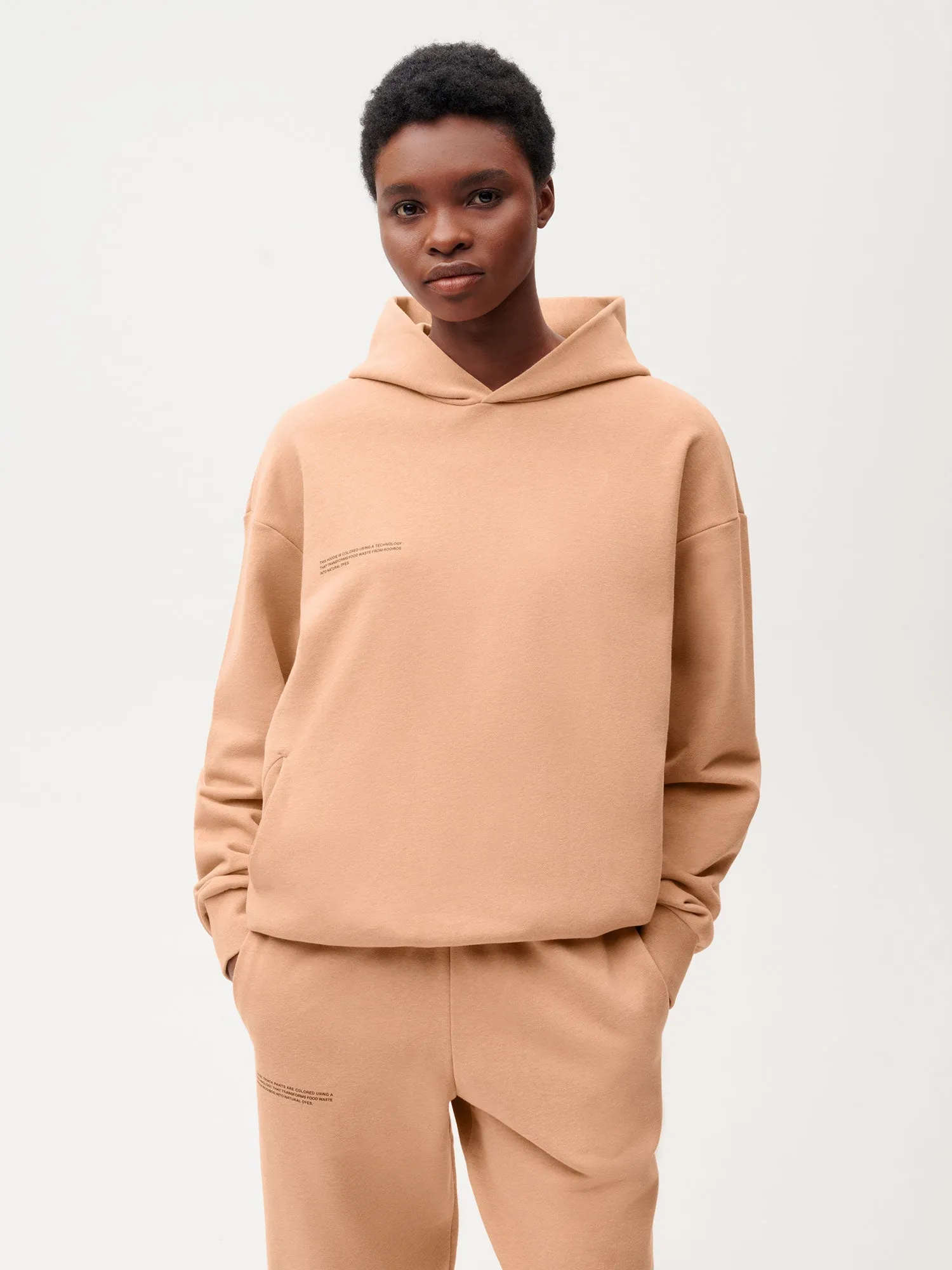 Food Dye Hoodie—rooibos red