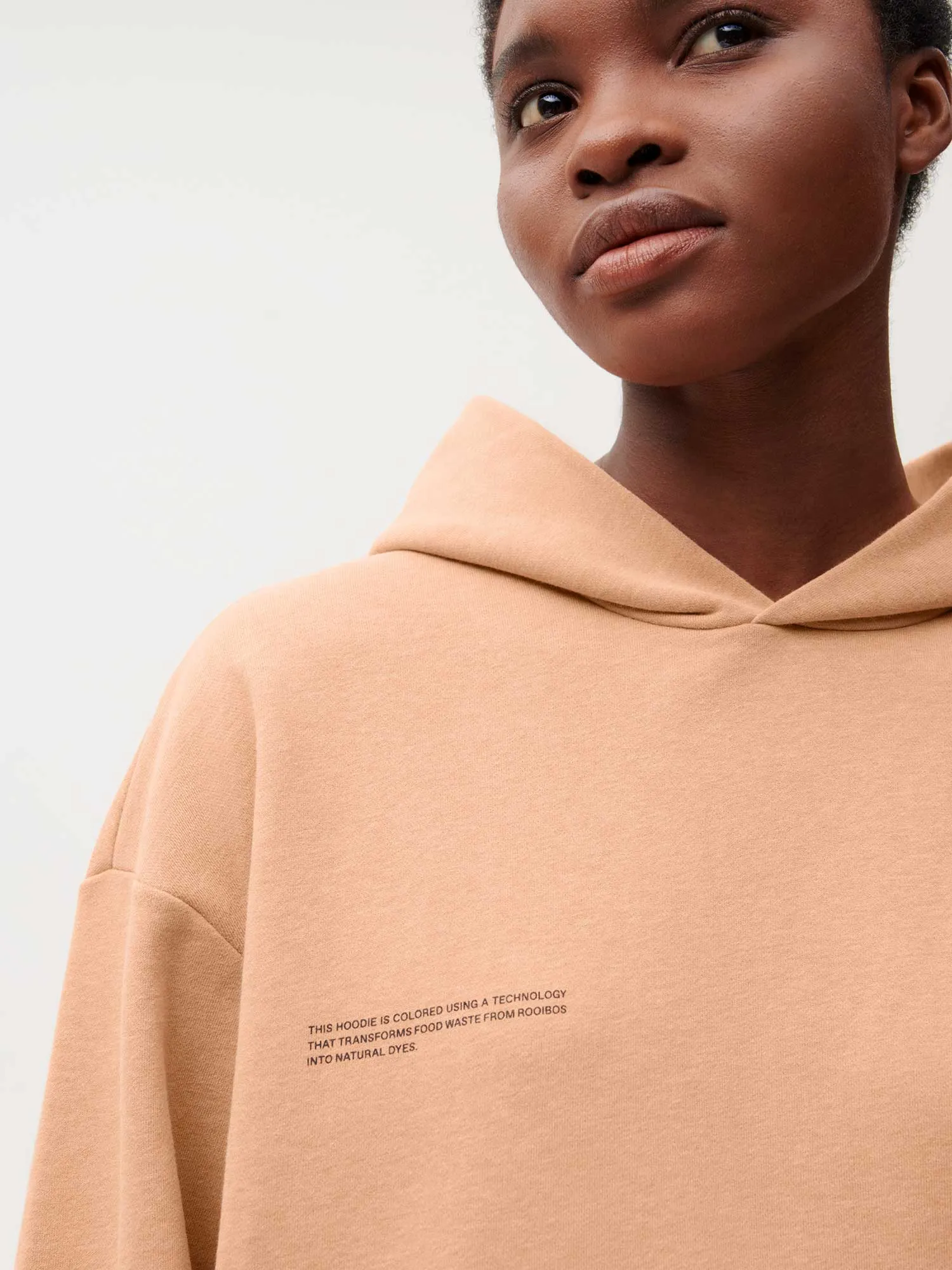 Food Dye Hoodie—rooibos red