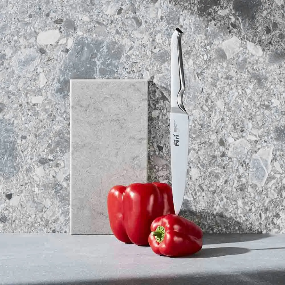 Furi Stone Knife Block Set Midnight 7 Piece