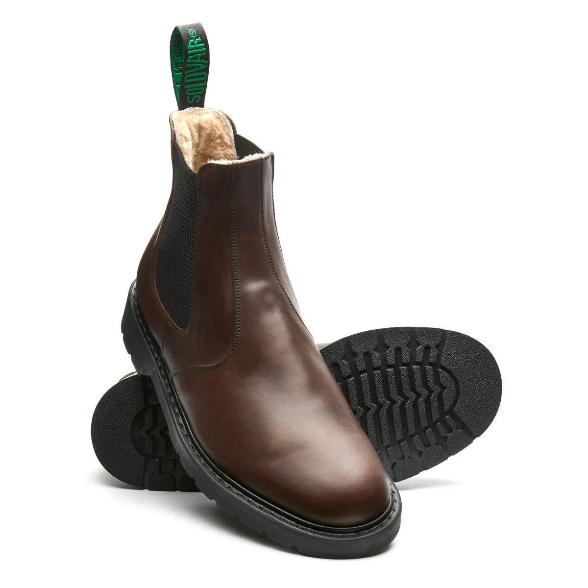Gaucho Crazy Horse Shearling Lined Dealer Boot