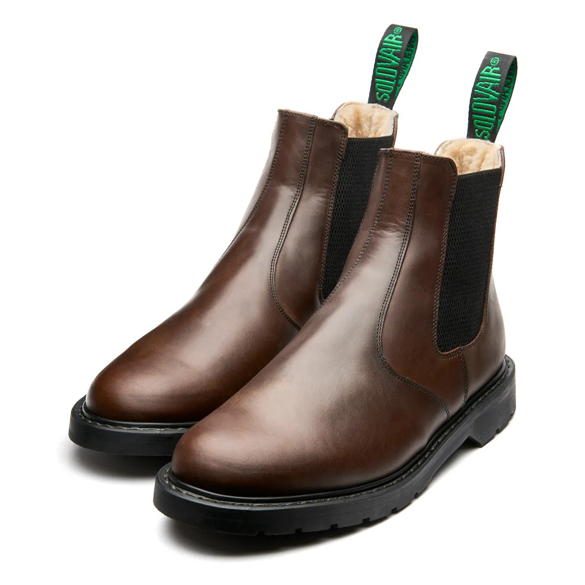 Gaucho Crazy Horse Shearling Lined Dealer Boot