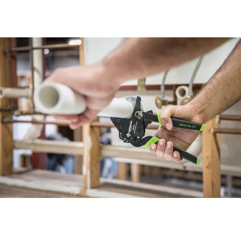 Greenlee 864QR 1-1/4 Quick Release Ratcheting PVC Cutter