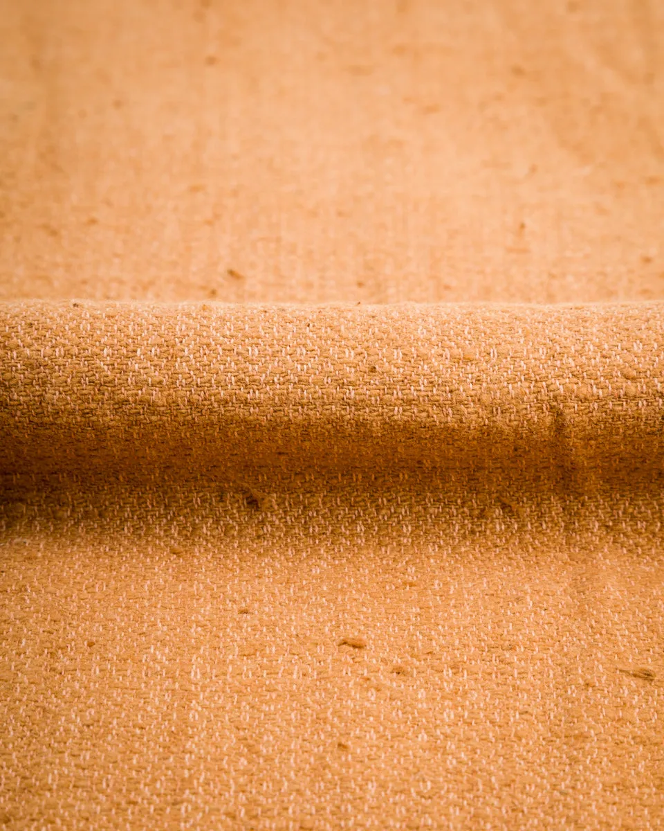 Handwoven Cotton Throw - Earthy Brown Large