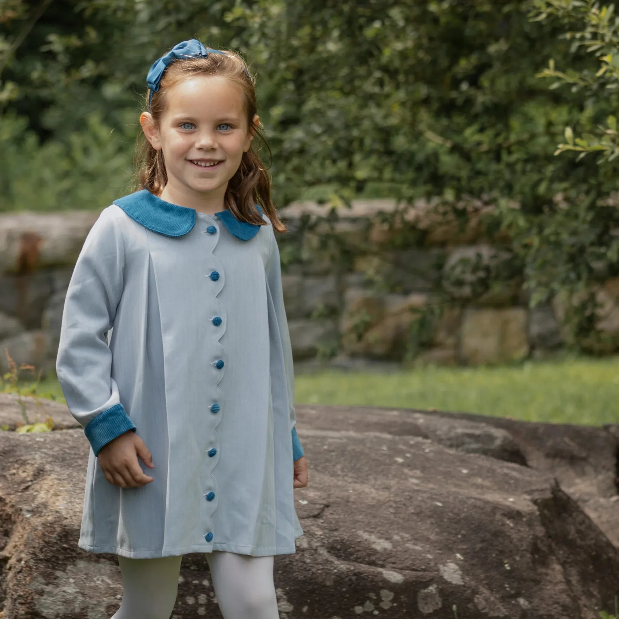 Henry Duvall - Pippa Dress in Hyde Park Herringbone