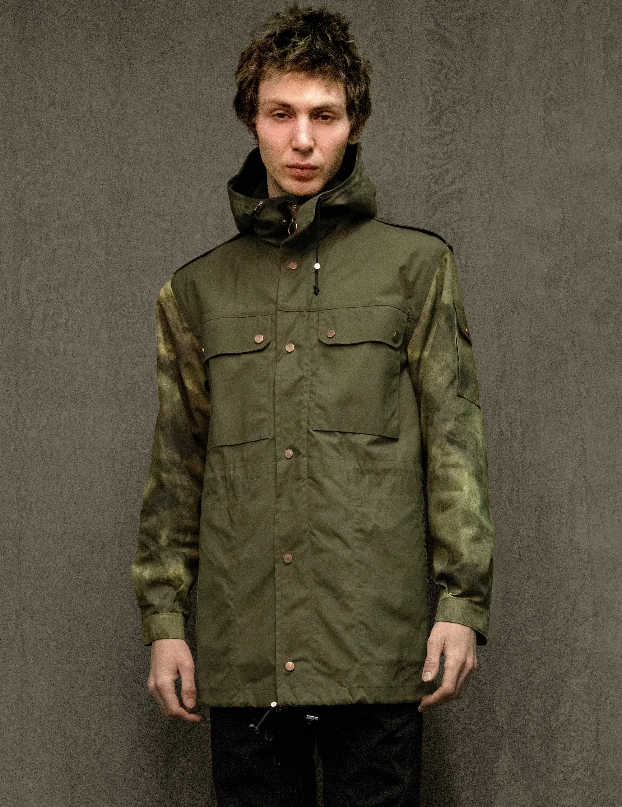 IMMORTAL Desert Parka Camo / Khaki Combo