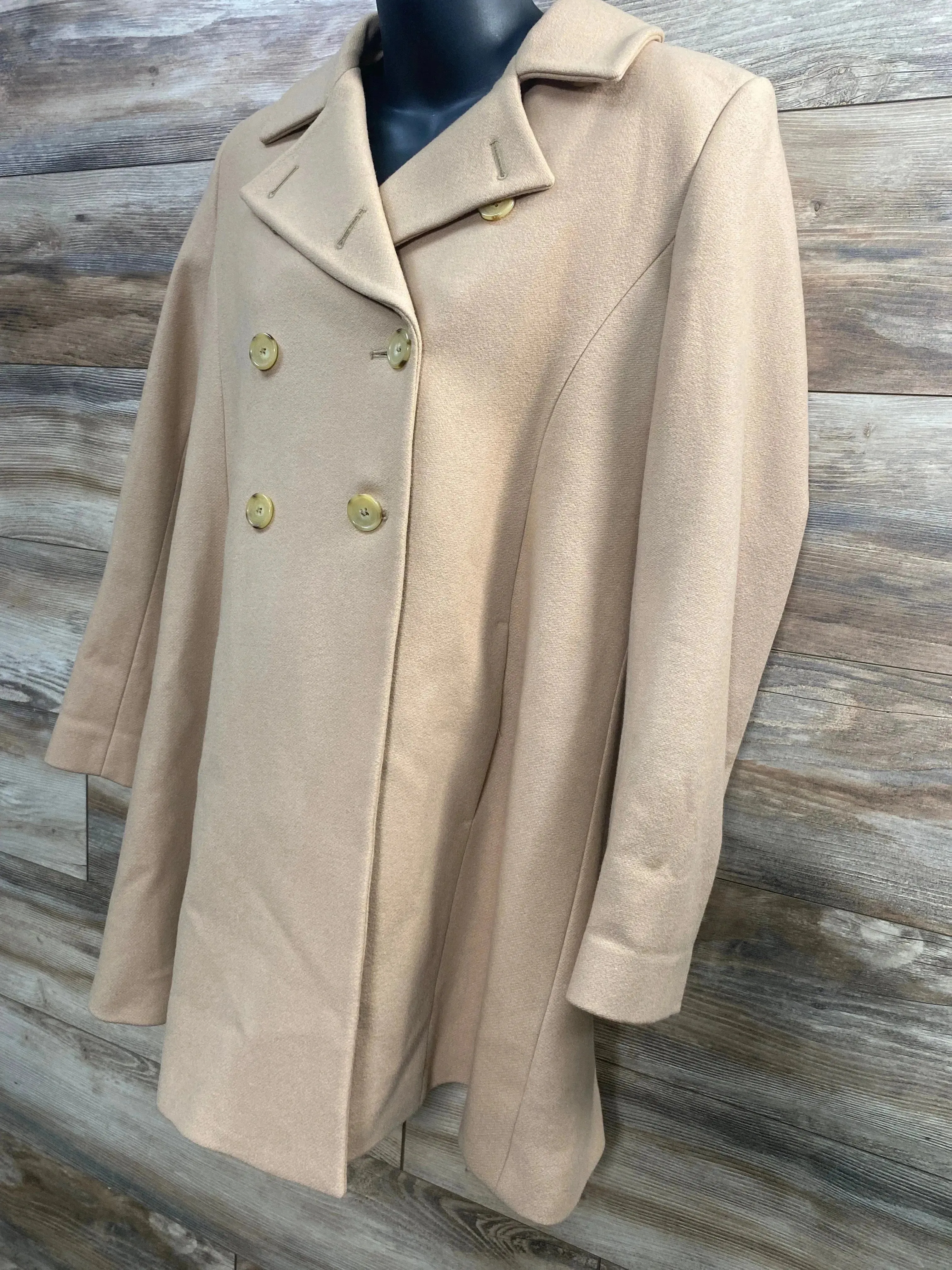 Isabella Oliver 'Alma' Double Breasted Wool Blend Maternity Coat Size 4