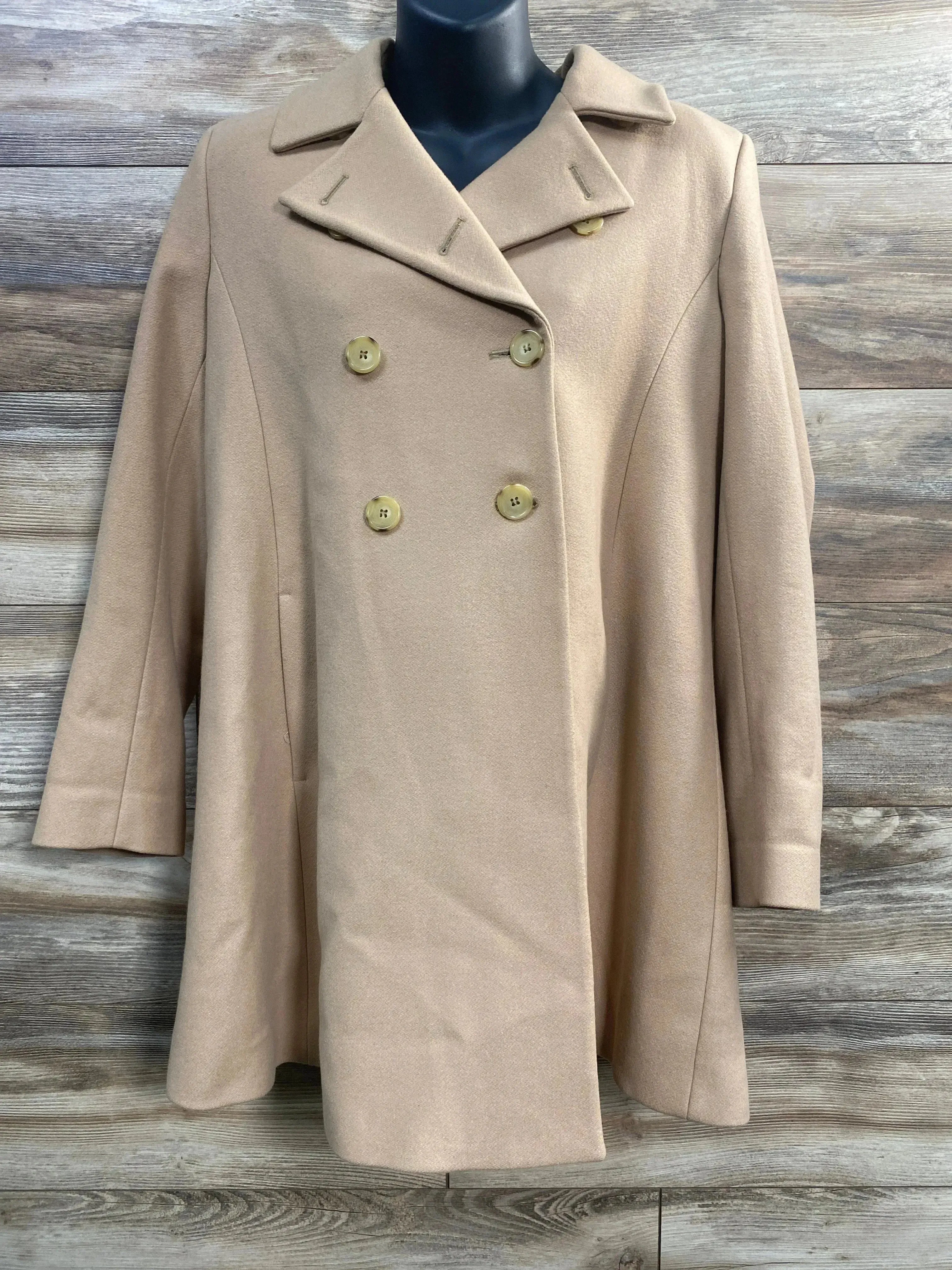 Isabella Oliver 'Alma' Double Breasted Wool Blend Maternity Coat Size 4