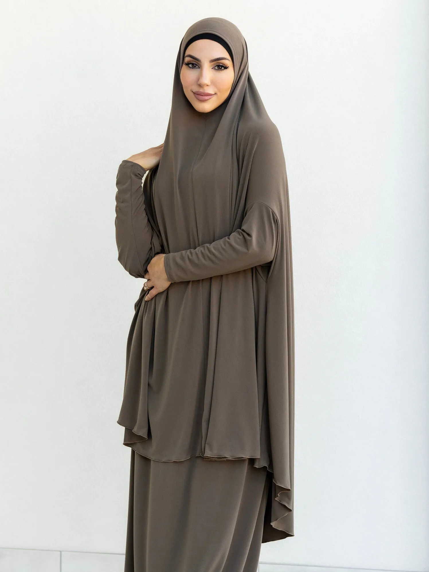 JILBAB WITH SLEEVES- MOOSE