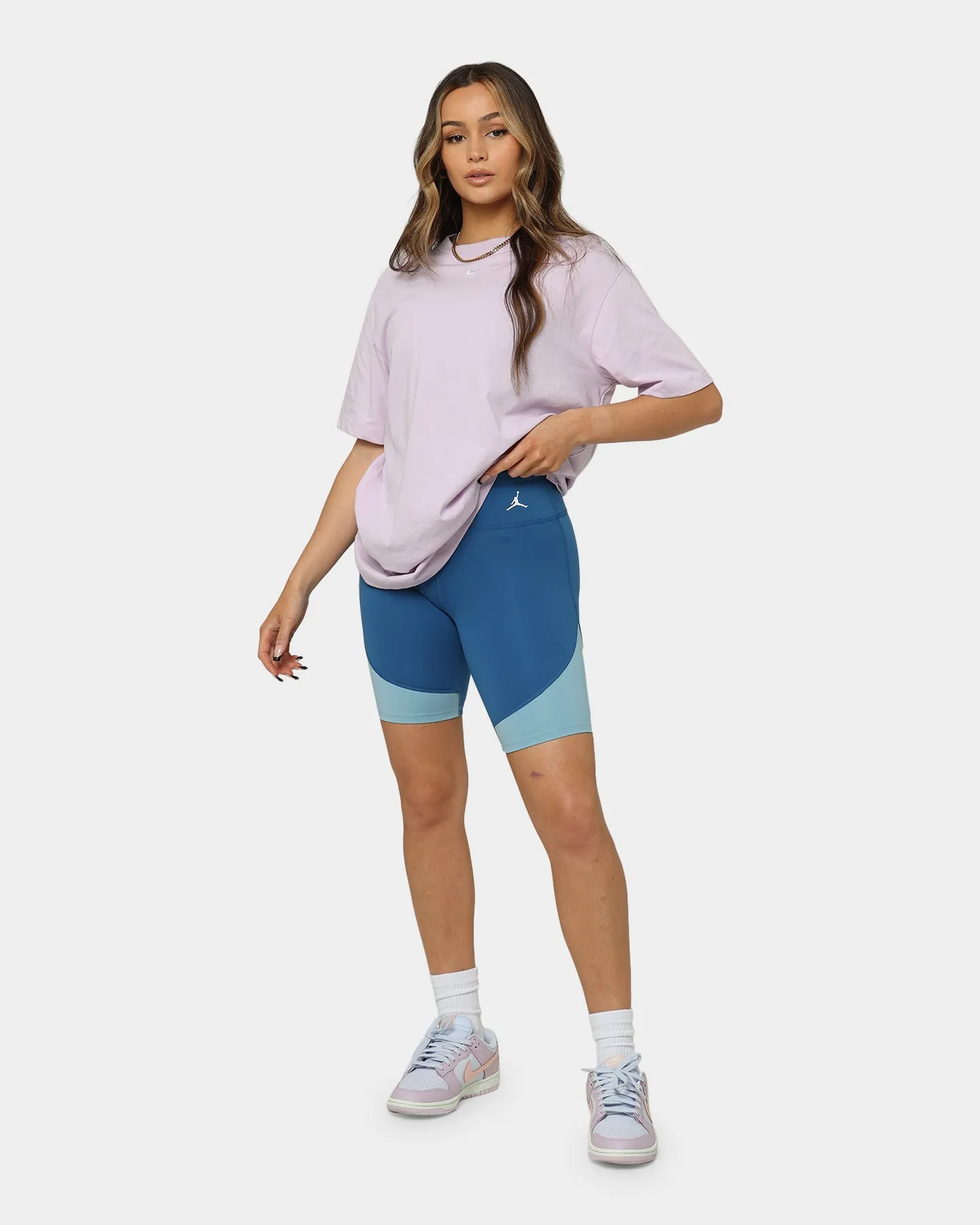 Jordan Women's Heritage Bike Shorts Marina Blue