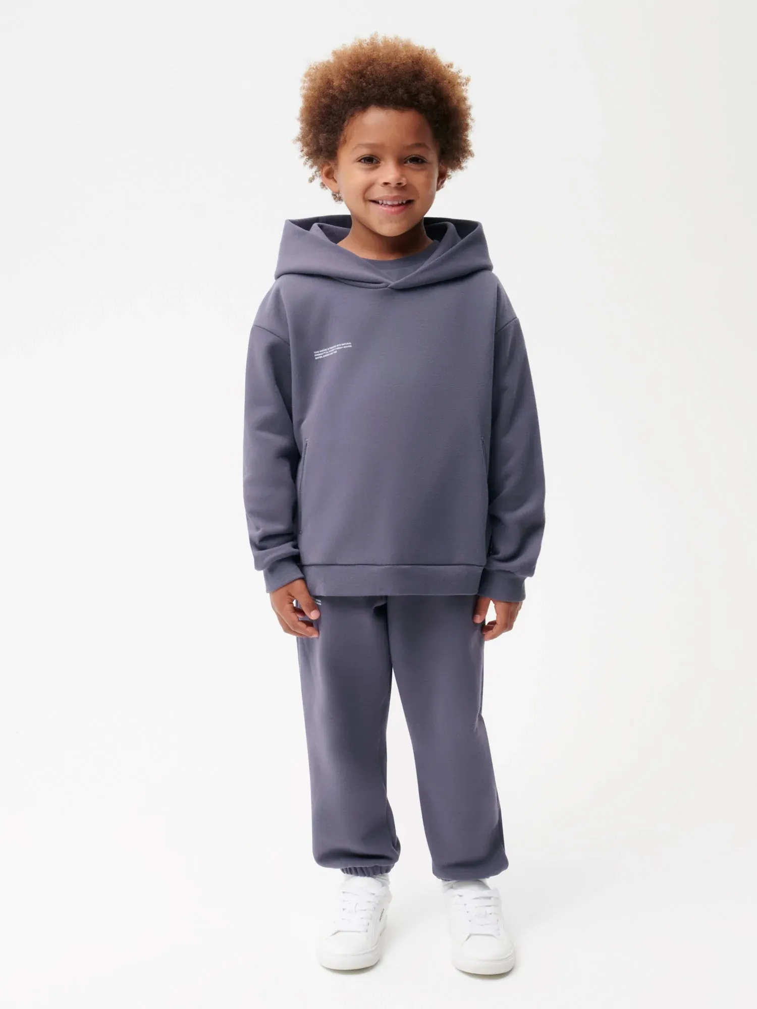 Kids' 365 Hoodie - Neutral Tones—slate blue