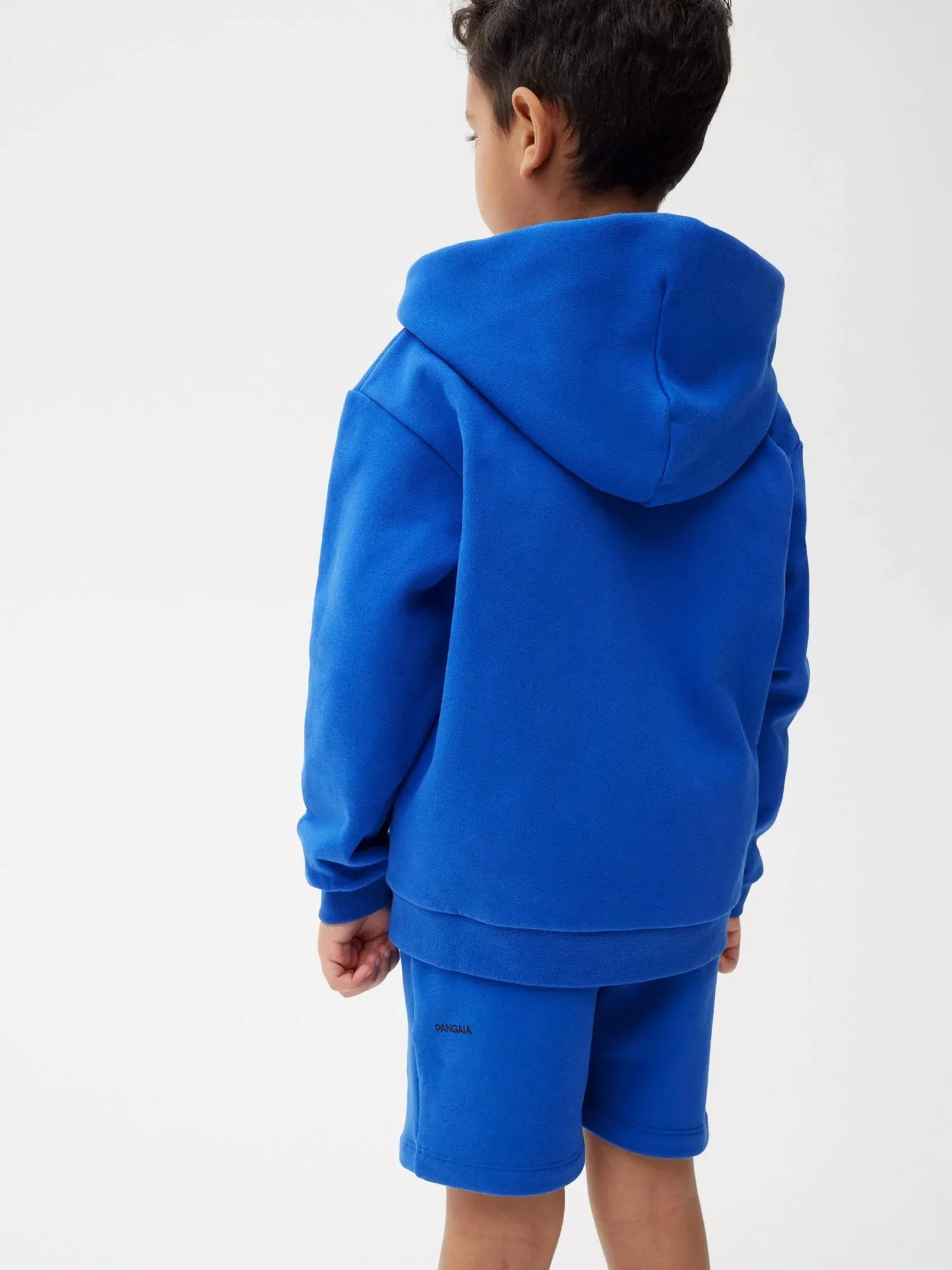 Kids' 365 Zipped Hoodie—cobalt blue