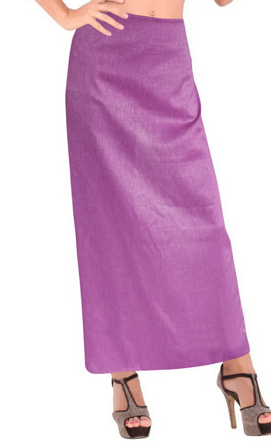 LA LEELA Women Swimwear Pareo Sarong Bikini Coverups Wrap One Size  Violet_D746