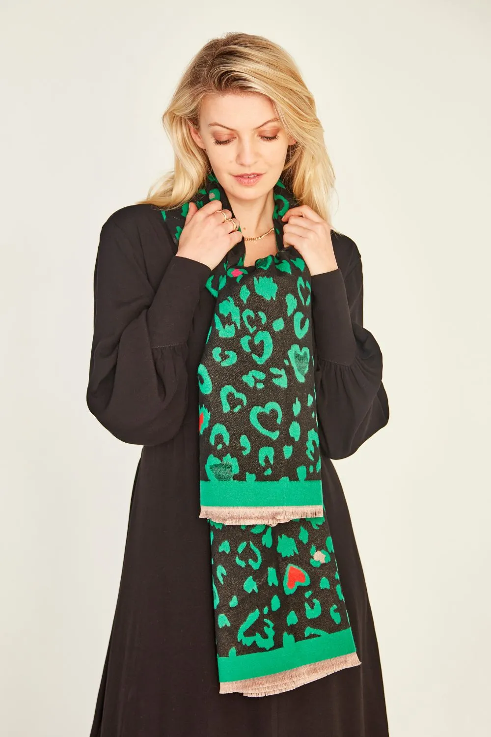 Lemon Tree Cora Scarf - Green