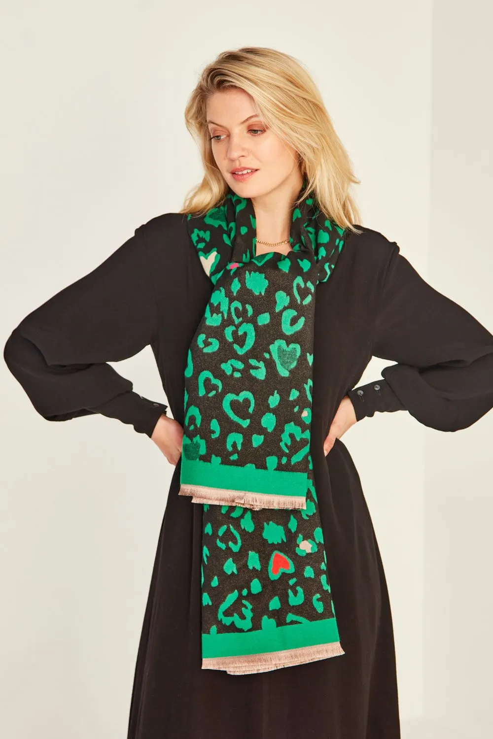 Lemon Tree Cora Scarf - Green