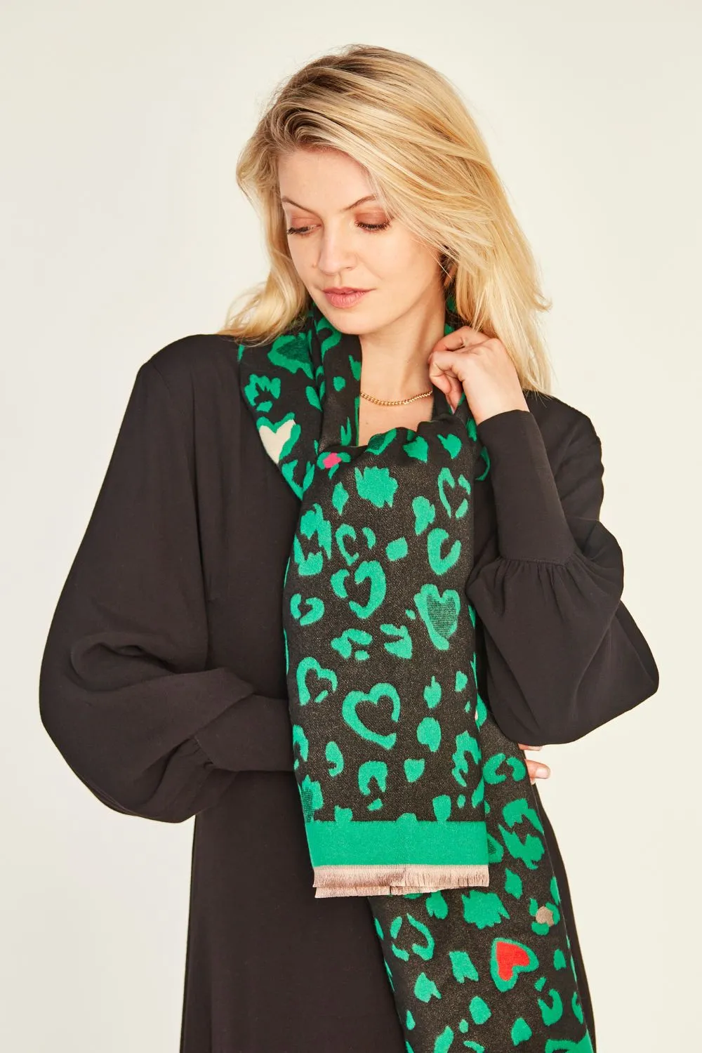 Lemon Tree Cora Scarf - Green