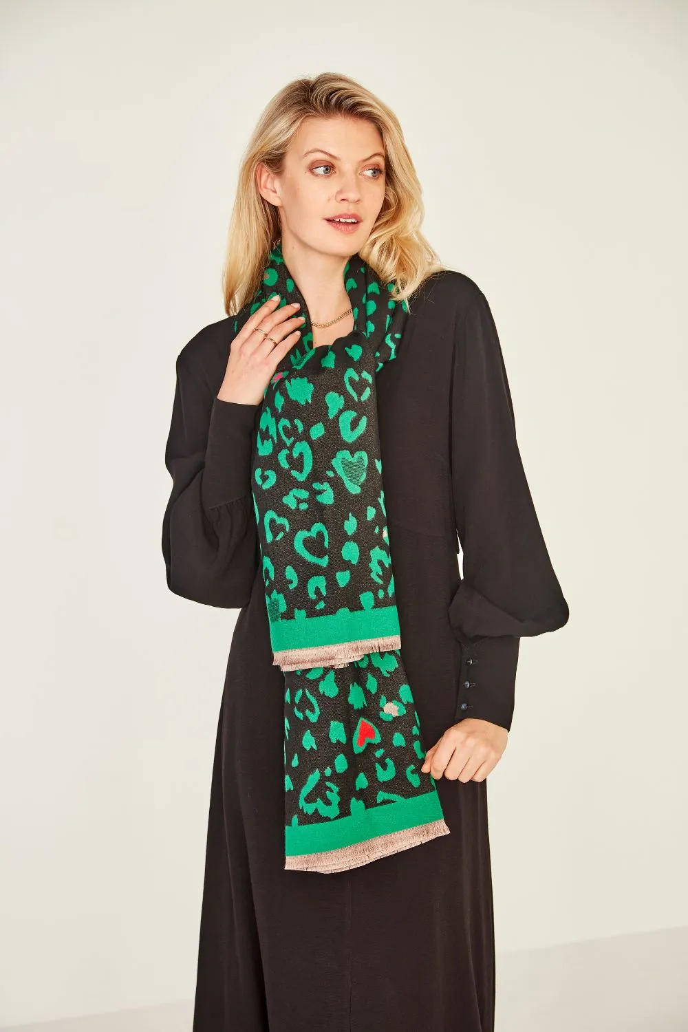 Lemon Tree Cora Scarf - Green