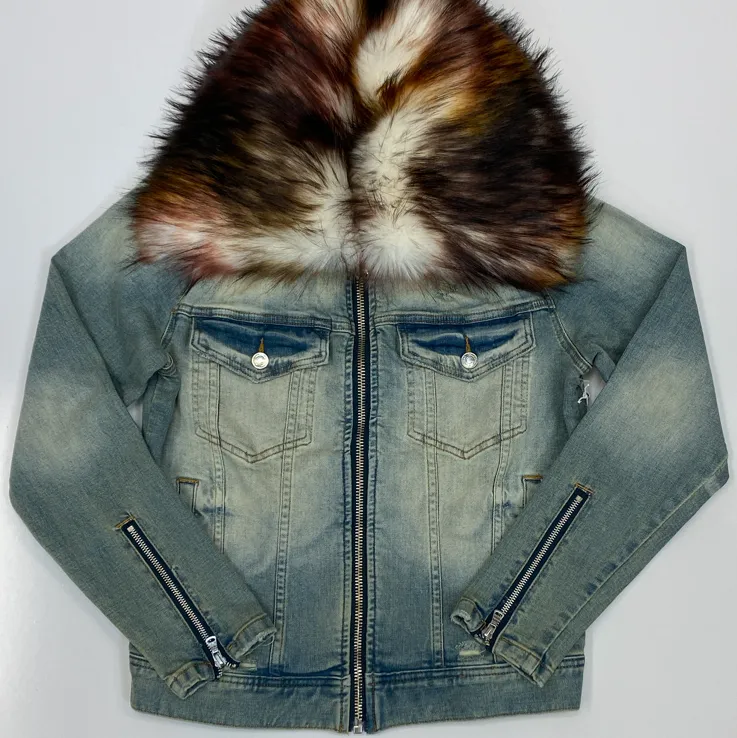 Mackeen- Kurt fur jacket (dirty)